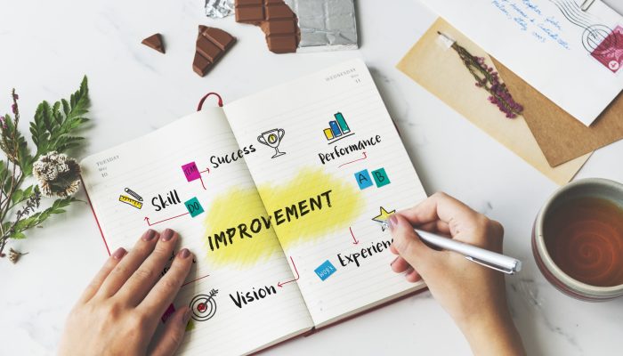 Improvement Potential Excellence Diagram Graphic Concept